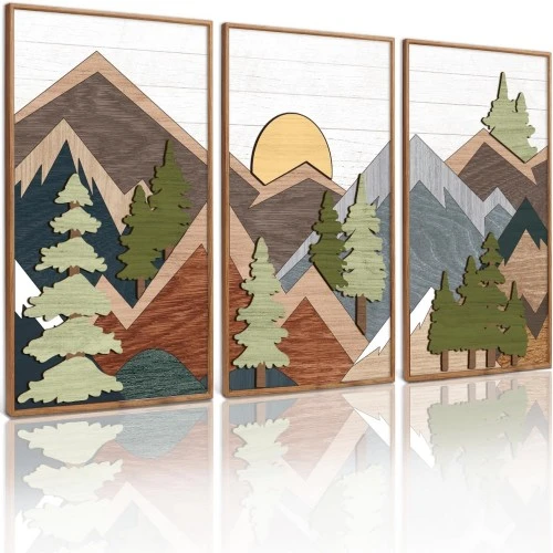 Wood Quilt Wall Art
